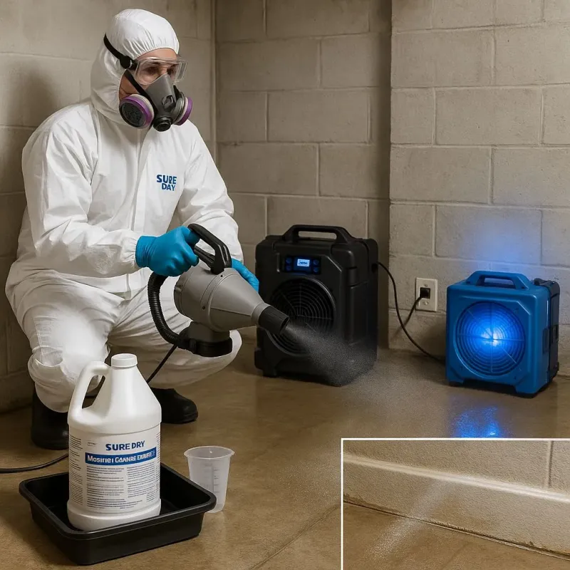 Sanitization and Odor Removal process in Hillside, NY