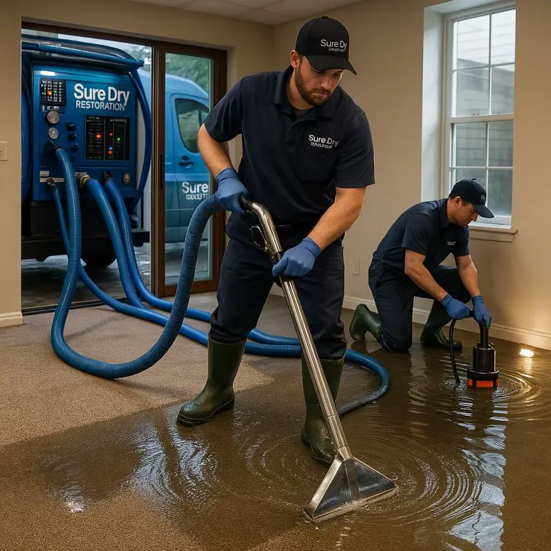 Water Extraction and Removal process in Hillside, NY